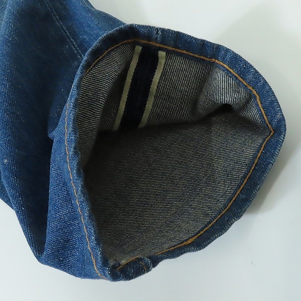 実際に弊社で買取させて頂いたLevis/リーバイス 1501-0117 80's 刻印524 スモールe ボタンフライ デニムパンツ W30L38の画像 3枚目