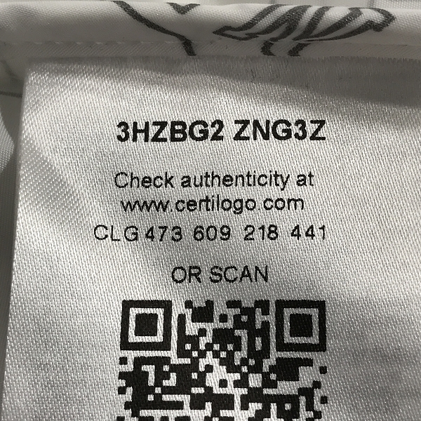 実際に弊社で買取させて頂いたARMANI EXCHANGE/アルマーニエクスチェンジ 総柄マウンテンパーカー 3HZBG2 ZNG3Z/Mの画像 3枚目