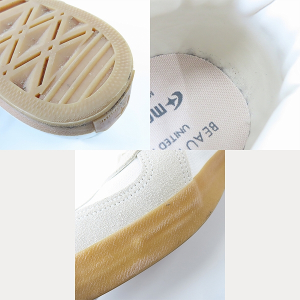 実際に弊社で買取させて頂いたMOONSTAR/ムーンスター BEAUTY & YOUTH UNITED ARROWS 別注 ローカット スニーカー/24.5の画像 6枚目