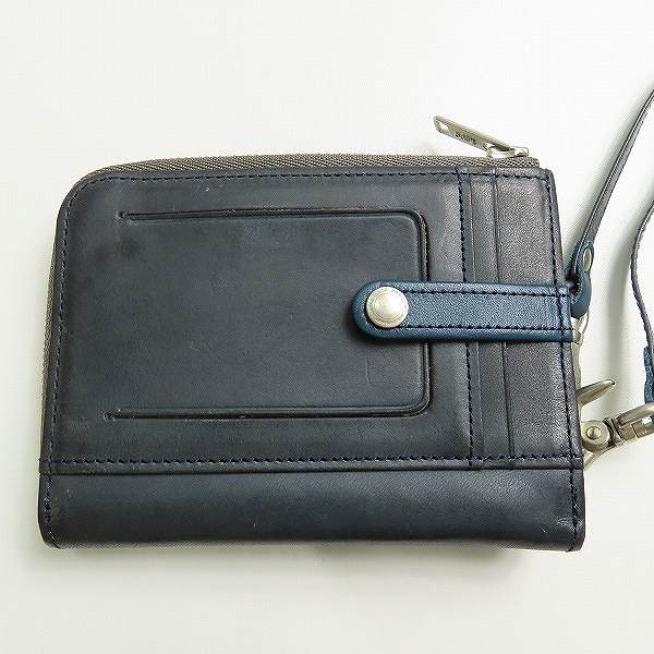 実際に弊社で買取させて頂いたmaster piece/マスターピース レザー カードケース/コインケースの画像 1枚目