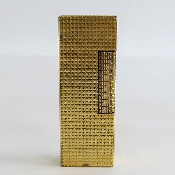 実際に弊社で買取させて頂いたdunhill/ダンヒル サイドローラー ガスライター ゴールドカラー 