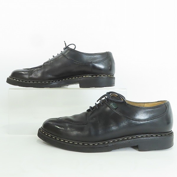実際に弊社で買取させて頂いたParaboot/パラブーツ AVIGNON/アヴィニョン レザーシューズ ブラックの画像 3枚目