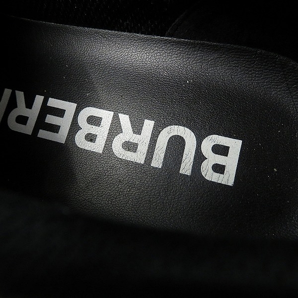 実際に弊社で買取させて頂いたBURBERRY/バーバリー ARTHUR CHECK SNEAKER/アーサーチェックスニーカー/40の画像 6枚目