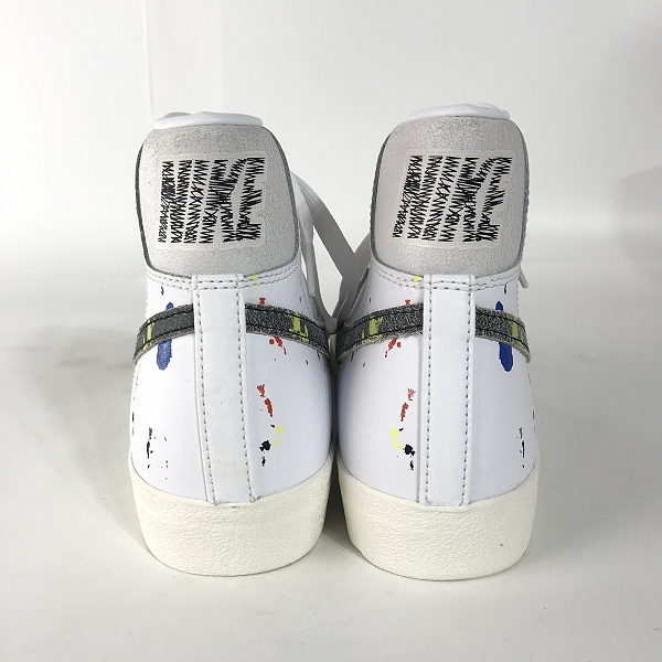 実際に弊社で買取させて頂いたNIKE/ナイキ BLAZER MID 77 VINTAGE/ブレーザー ミッド 77 ビンテージ White/Black/Sail DC7331-100/27の画像 1枚目