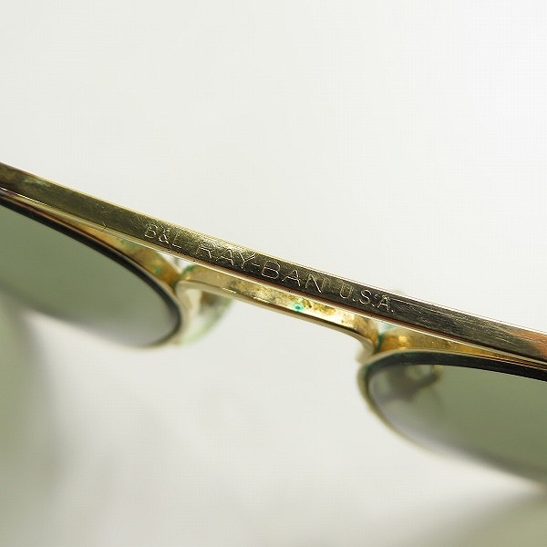 実際に弊社で買取させて頂いたRay-Ban/レイバン B&L/ボシュロム社製 ティアドロップ型 アイウェア/サングラス の画像 6枚目