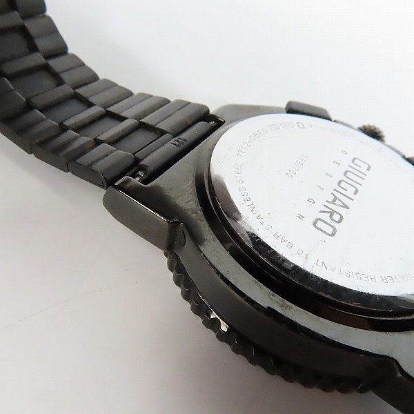 実際に弊社で買取させて頂いたSEIKO/セイコー SPIRIT 7T12-0BE0 クロノグラフ ジウジアーロデザイン クォーツ 腕時計の画像 5枚目