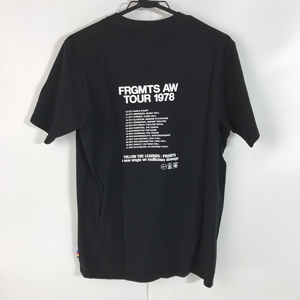 実際に弊社で買取させて頂いたFRAGMENT DESIGN/フラグメントデザイン THE CONVENI TEE/FRGMT TOUR TEE/半袖Tシャツ/Lの画像 1枚目