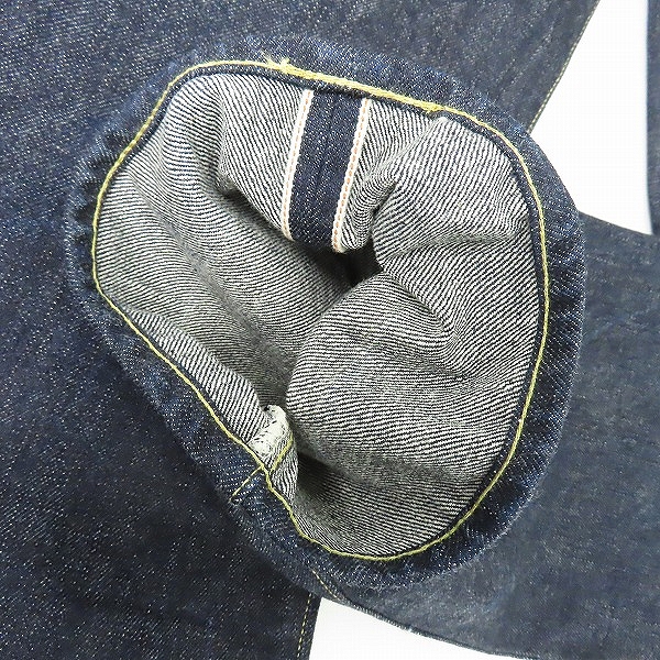 実際に弊社で買取させて頂いたSchott/ショット PERFECTO/パーフェクト 16oz. MEDIUM FIT/ミディアムフィット デニムパンツ 3136022/32の画像 9枚目