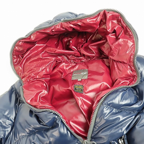 実際に弊社で買取させて頂いたDUVETICA×BEAMS/デュベティカ×ビームス ダウンジャケット U.2250.00.B-1035R/46の画像 6枚目
