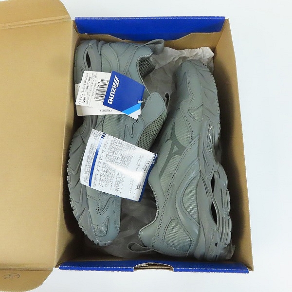 実際に弊社で買取させて頂いた【未使用】 mizuno×BEAMS/ミズノ×ビームス 21AW WAVE RIDER 10 ウェーブライダー10 スリッポン D1GD211601/28.5の画像 8枚目