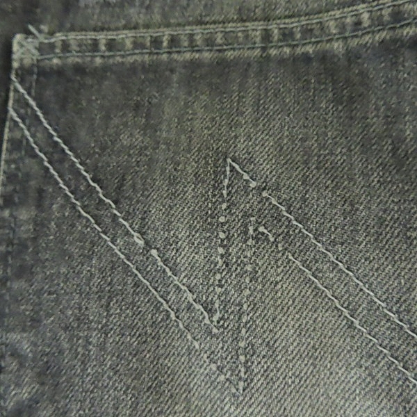 実際に弊社で買取させて頂いたNEIGHBORHOOD/ネイバーフッド BASIC STRAIGHT 06EX SAVAGE LEVEL-4 ダメージ加工 デニムパンツ DCNH-PT-07/S　の画像 8枚目