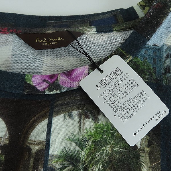 実際に弊社で買取させて頂いた【未使用】Paul Smith COLLECTION/ポールスミスコレクション フォトプリント半袖Tシャツ XLの画像 4枚目