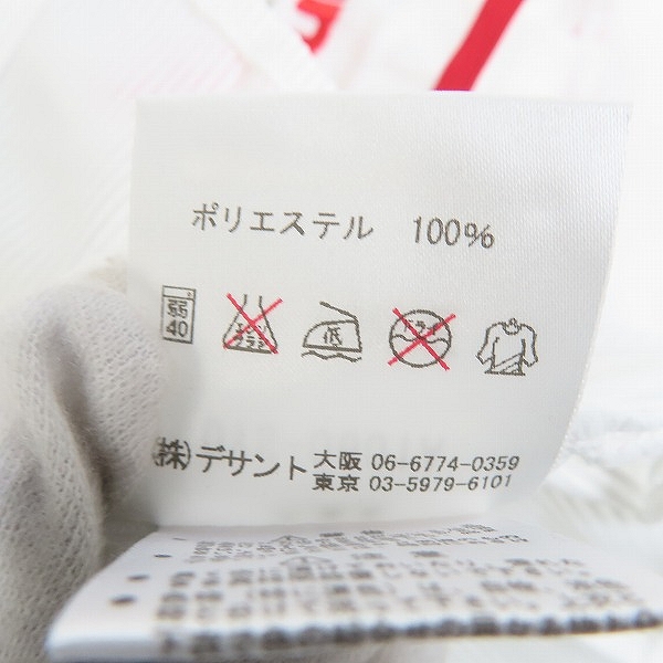 実際に弊社で買取させて頂いた【未使用】デサント×ビームス 東京ヤクルトスワローズ 2006 ホーム レプリカユニフォーム #9飯原 DYS-0601A/FREEの画像 4枚目