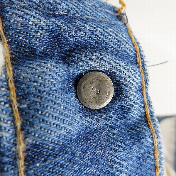 実際に弊社で買取させて頂いたLevi's/リーバイス 刻印8 オレンジタブ スモールe デニムパンツ/W34L36の画像 6枚目
