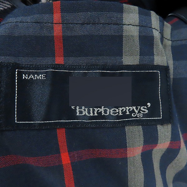 実際に弊社で買取させて頂いたBurberrys/バーバリーズ ライナーチェック ステンカラーコートの画像 5枚目