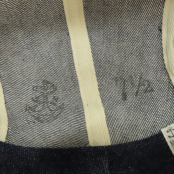 実際に弊社で買取させて頂いたThe REAL McCOY'S/リアルマッコイズ U.S.NAVY ワッペン デニムキャップ の画像 6枚目