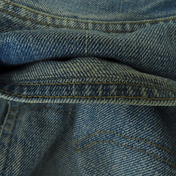 実際に弊社で買取させて頂いたLevis/リーバイス 501 ヴィンテージ 66前期 刻印6 スモールe ボタンフライ デニムパンツ W32L30の画像 7枚目