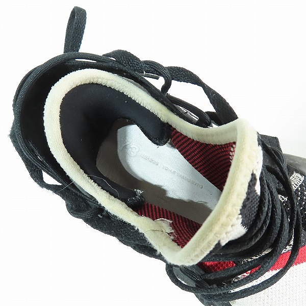 実際に弊社で買取させて頂いたY-3 Yohji Yamamoto×adidas/ワイスリー ヨウジヤマモト×アディダス ローカットスニーカー EF2629/25.5の画像 4枚目