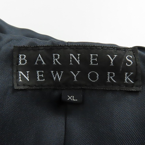 実際に弊社で買取させて頂いたBARNEYS NEW YORK/バーニーズニューヨーク ジップ ウールダッフルコート XLの画像 2枚目