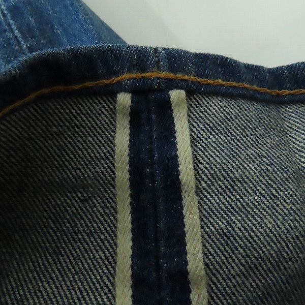 実際に弊社で買取させて頂いたLevis/リーバイス 1501-0117 80's 刻印524 スモールe ボタンフライ デニムパンツ W30L38の画像 6枚目