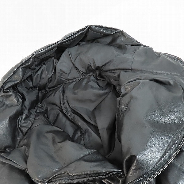 実際に弊社で買取させて頂いたBACKLASH/バックラッシュ カンガルー ポーランド ホワイトグース ダウンジャケット 1363-02/3の画像 4枚目