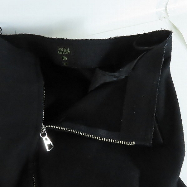 実際に弊社で買取させて頂いたJean Paul GAULTIER FEMME/ジャンポールゴルチエ ファム 2WAY ウールロングスカート ワイドパンツ/40の画像 5枚目