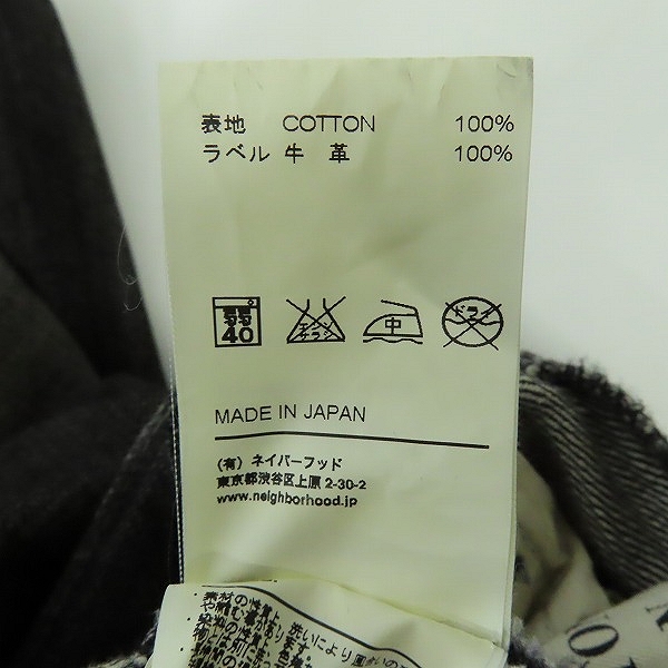 実際に弊社で買取させて頂いたNEIGHBORHOOD×DISNEY/ネイバーフッド×ディズニー 09AW BIG BAD SAVAGE BASIC デニムパンツ 092DCWDN-PTM01/Sの画像 5枚目