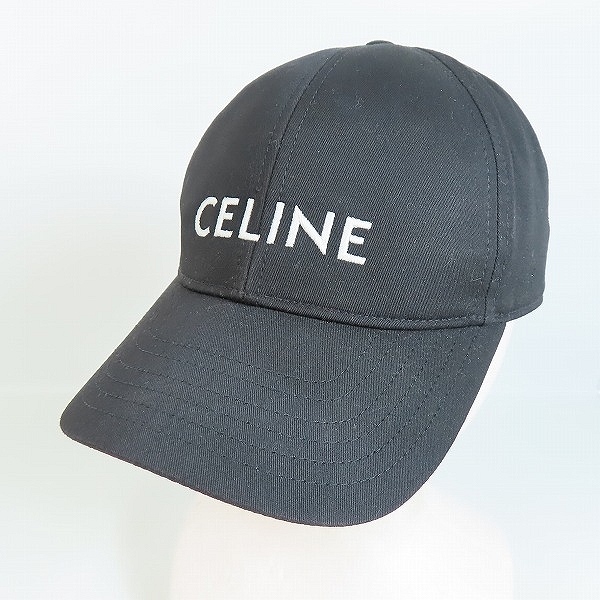 実際に弊社で買取させて頂いた【JPタグ】CELINE/セリーヌ ロゴ刺繍 ベースボール キャップ 2AUS9242N/L