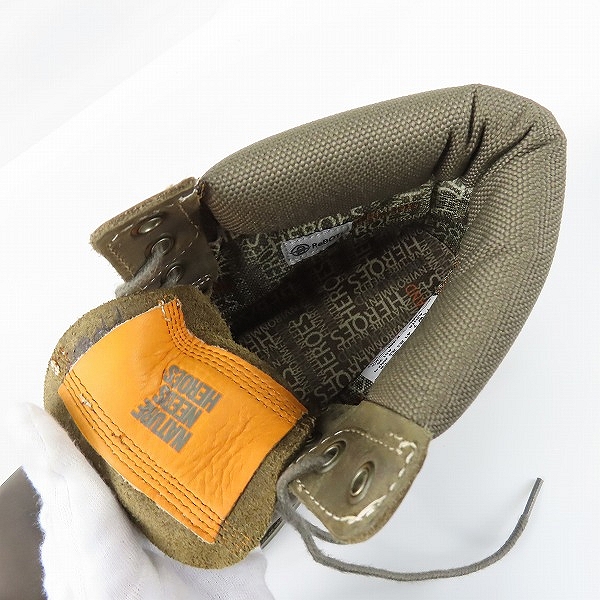 実際に弊社で買取させて頂いたTimberland/ティンバーランド PREMIUM WATERPROOF BOOT/プレミアムウォータープルーフブーツ A2DT8/25.5の画像 4枚目