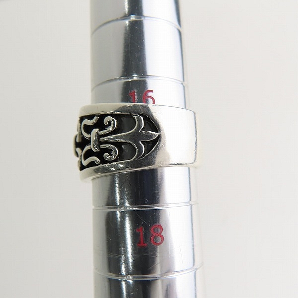 実際に弊社で買取させて頂いた【ギャラ付き】LEATHERS AND TREASURES/レザーズ&トレジャーズ クロスリング 17号の画像 7枚目