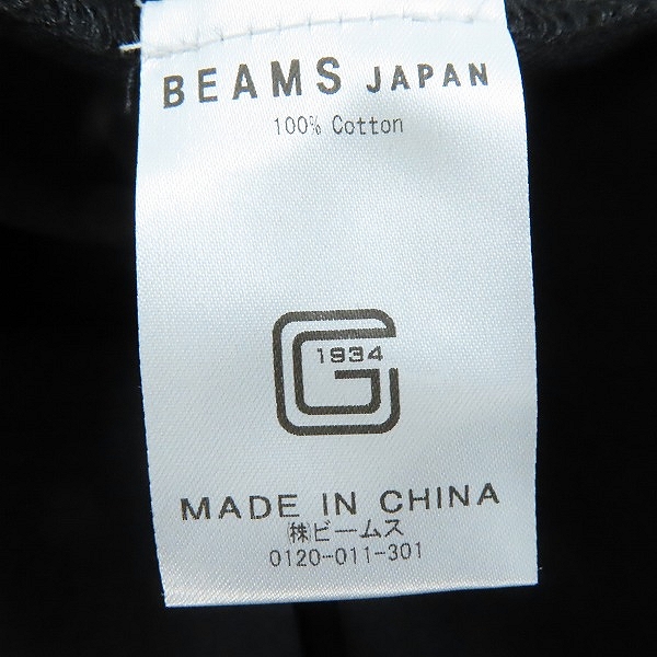 実際に弊社で買取させて頂いた【未使用】読売ジャイアンツ×BEAMS/ビームス ロゴプリント 長袖 Tシャツ/Lの画像 3枚目