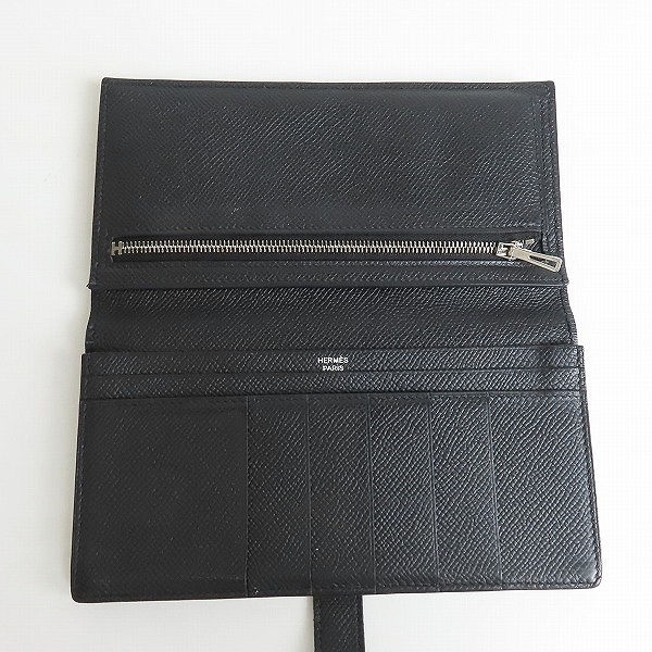 実際に弊社で買取させて頂いたHERMES/エルメス ベアンスフレ 長財布 Y PN 003 AK刻印の画像 3枚目