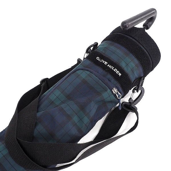 実際に弊社で買取させて頂いたBEAMS GOLF/ビームスゴルフ スタンド式クラブケース ショルダー付き チェック柄の画像 4枚目