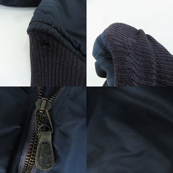 実際に弊社で買取させて頂いたALPHA INDUSTRIES/アルファインダストリーズ U.S. AIR FORCE B-15C フライトジャケット/ミリタリージャケット/40の画像 7枚目