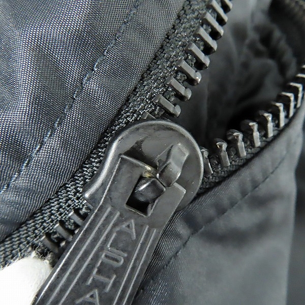 実際に弊社で買取させて頂いたALPHA INDUSTRIES/アルファインダストリーズ HOODED RIB JACKET フーテッド リブ ジャケット 20548-001/XLの画像 7枚目
