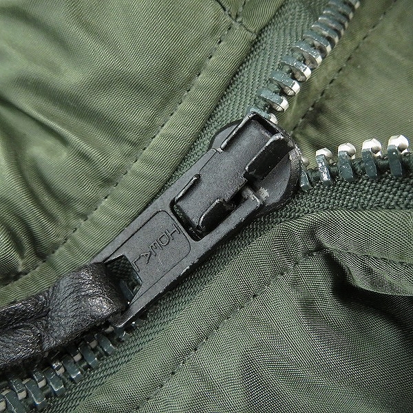 実際に弊社で買取させて頂いたALPHA INDUSTRIES/アルファインダストリーズ U.S. AIR FORCE N-2Bフライトジャケット/ミリタリージャケット/Lの画像 5枚目