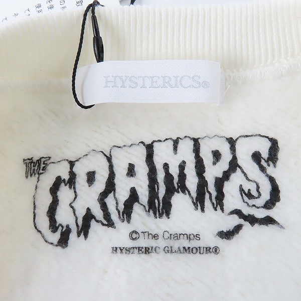 実際に弊社で買取させて頂いた【未使用】Hysterics/ヒステリックス スウェットワンピース フロントプリント 0563CO04 Fの画像 2枚目