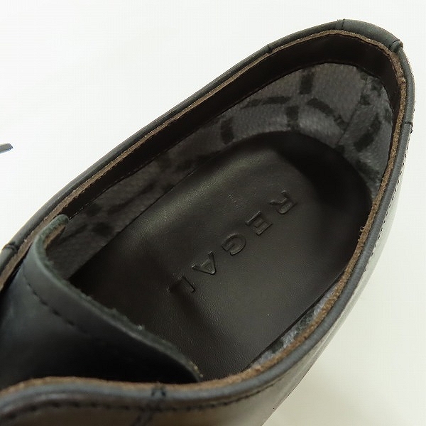 実際に弊社で買取させて頂いたREGAL/リーガル Uチップ  レザーシューズ W499BE/24.5の画像 4枚目