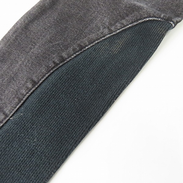 実際に弊社で買取させて頂いたglamb/グラム Poly Pants ポリーデニムパンツ リペア加工 /3の画像 8枚目