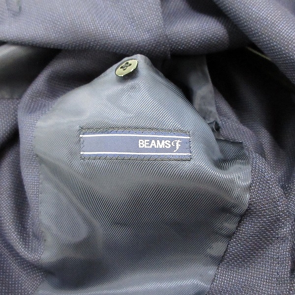実際に弊社で買取させて頂いたBEAMS F/ビームスエフ ホップサックジャケット/ウールテーラードジャケット 21-16-1024-015/48の画像 2枚目