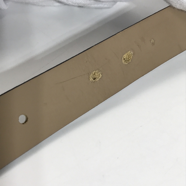 実際に弊社で買取させて頂いたEMPORIO ARMANI/エンポリオ アルマーニ レザーベルト Y4S012/54の画像 8枚目