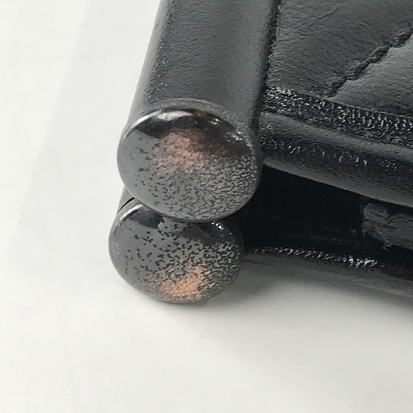 実際に弊社で買取させて頂いたYves Saint Laurent/イブサンローラン クラッチバッグ ブラックの画像 6枚目