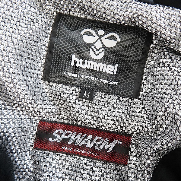 実際に弊社で買取させて頂いた【未使用】hummel/ヒュンメル ウインドブレーカー セットアップ HAW2092/HAW3092/Mの画像 2枚目