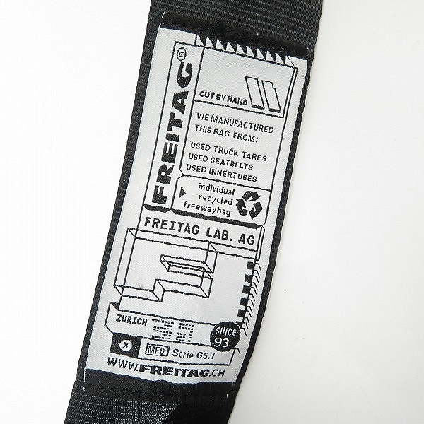 実際に弊社で買取させて頂いたFREITAG/フライターグ F11 LASSIE ショルダーバッグの画像 5枚目