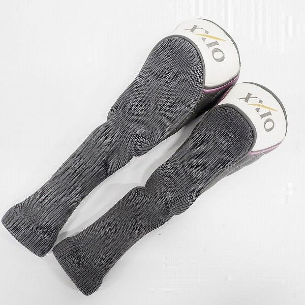 実際に弊社で買取させて頂いたDUNLOP/ダンロップ XXIO 10/ゼクシオ テン レディース 1ｗ/4ｗ/7w/H6 ウッド用ヘッドカバー 4点セットの画像 6枚目