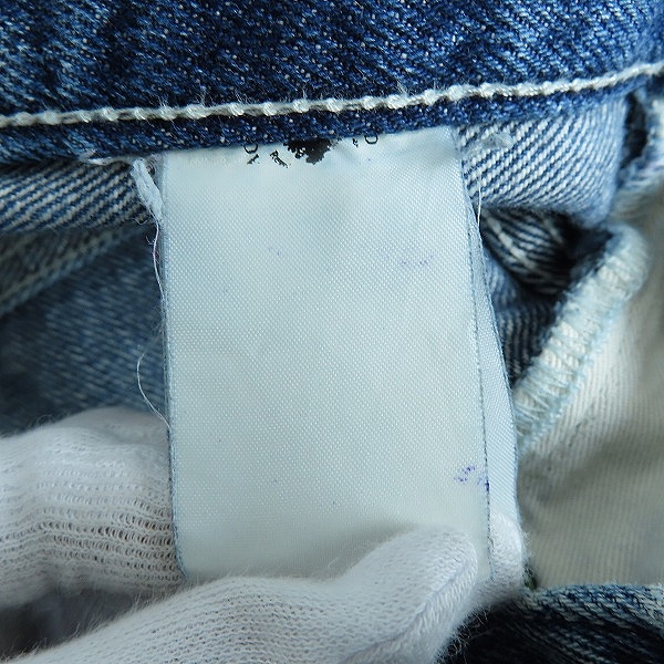 実際に弊社で買取させて頂いたWTAPS/ダブルタップス デニムパンツ インディゴ/Lの画像 4枚目