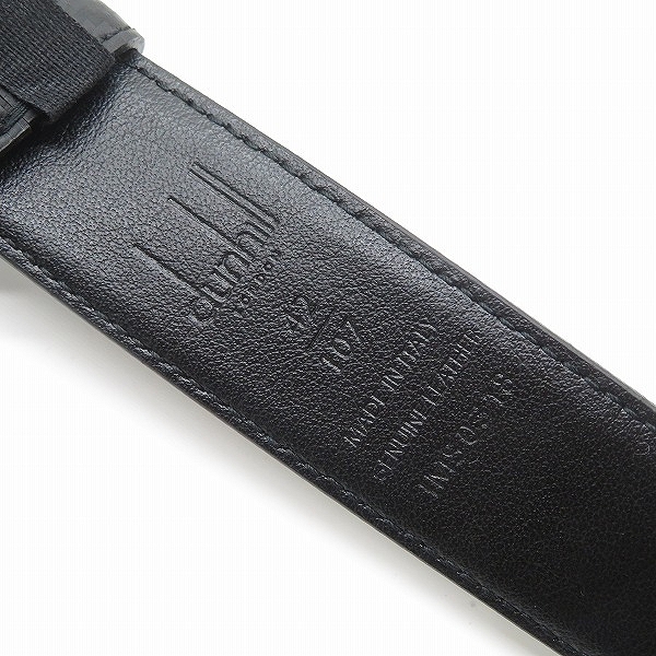 実際に弊社で買取させて頂いたduhill/ダンヒル レザー ベルト IMS0318 42-107の画像 3枚目