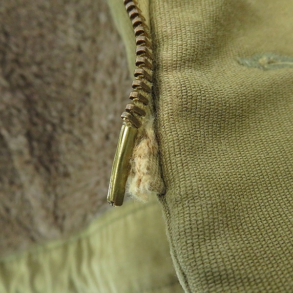 実際に弊社で買取させて頂いたTHE REAL McCOY'S/リアルマッコイズ N-1 デッキジャケット NXsx 88197/36の画像 8枚目