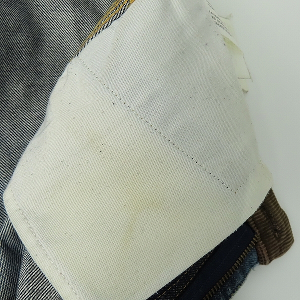 実際に弊社で買取させて頂いたJUNYA WATANABE COMME des GARCONS MAN×Levi's/コムデギャルソン× リーバイス 503 デニムパンツ WH-P903 /W40 L34の画像 6枚目