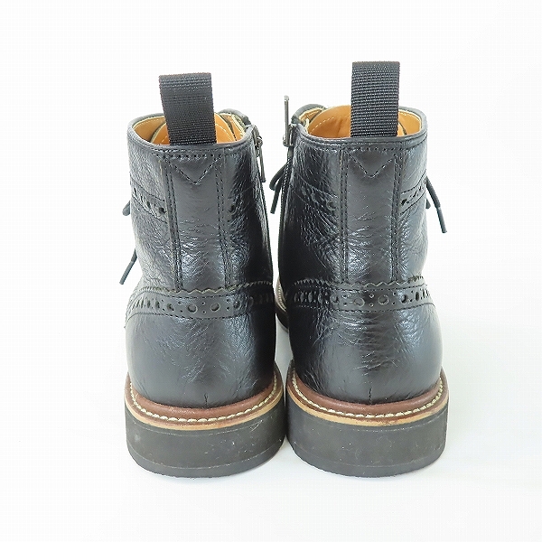 実際に弊社で買取させて頂いたREGAL/リーガル ウィングチップ レザー ブーツ 58JR/24.5の画像 1枚目